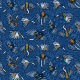 Fabric 22699 | Siberian crane birds and flowers