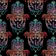 Tkanina 22747 | Hamsa marmurek 1 small