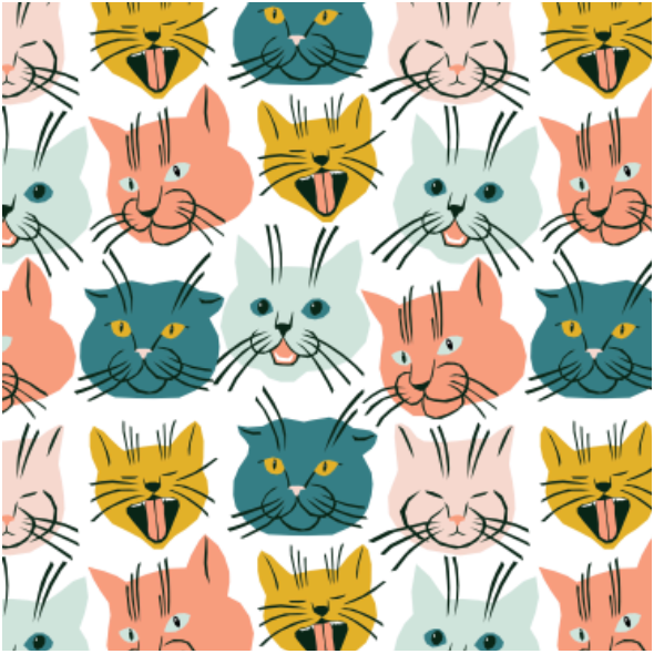 Fabric 22748 | koty