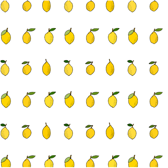 Fabric 22777 | Fresh yellow lemons