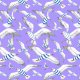 Tkanina 22804 | Seagulls Millennial Purple