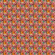 Fabric 22968 | Wielobarwny wzór kwiatowy
