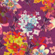Tkanina 22985 | Kwiatowy wzór dekoracyjny - seria 4
