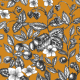 Fabric 23015 | Graphic Berries Mustard