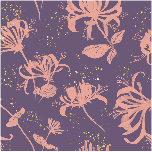 Fabric 23018 | Honeysuckle Grape Compote