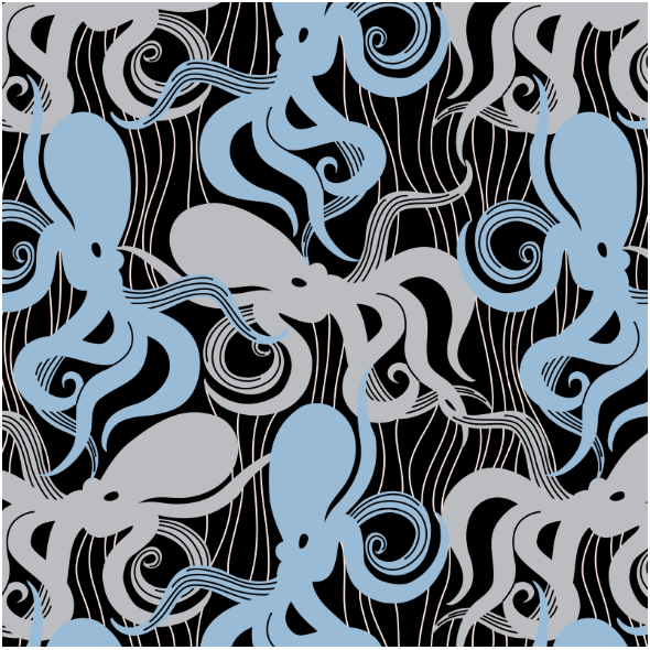 Fabric 23057 | octopuses