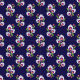 Tkanina 23092 | folk Dark Small