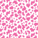 Tkanina 23466 | Strawberry cow -  White and pink small