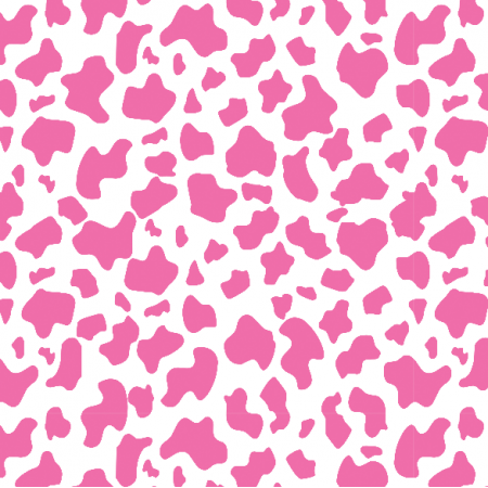 Fabric 23466 | Strawberry cow -  White and pink small