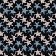 Fabric 23540 | starfishes