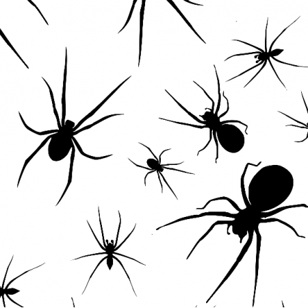 Fabric 23662 | Spiders xl