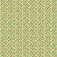 Fabric 23895 | Tropikalny KWIATOWY wzór. Pomarańczowe hibiskusy i tropikalne liście na seledynowym tle