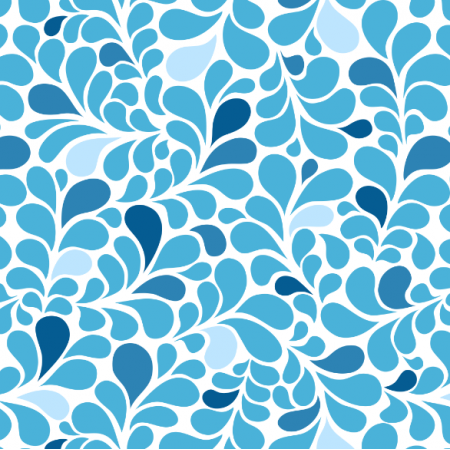 23923 | Ornamentalne krople wody ombre. wzór dekoracyjny floresy, zawijasy.