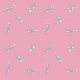 Tkanina 2536 | Para do wzoru - różowe ptaki 