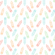 Fabric 24013 | Kolorowe kredki na białym tle. Dziecięcy wzór