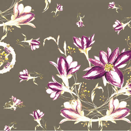 24106 | decorative floral pattern - series 1