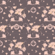 Tkanina 24108 | decorative floral pattern - series 3