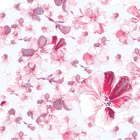 24109 | delicate pink flowers