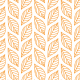Fabric 24191 | Obrysy jesiennych liści na białym tle
