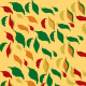 Tkanina 24296 | leaves