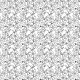 Tkanina 24367 | KWIATOWY WZÓR, CZARNE Kwiaty kosmos na białym tle00