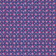 Fabric 24368 | Kwiaty kosmos różowe i fioletowe na granatowym tle