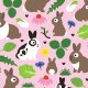 Fabric 24519 | Bunnies And Their Treats