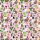 Fabric 24519 | Bunnies And Their Treats