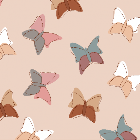 Tkanina 24604 | Motyle