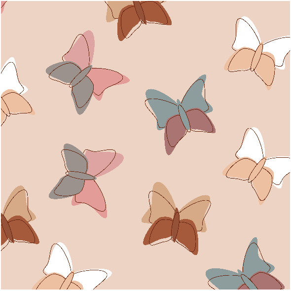 Fabric 24604 | Motyle
