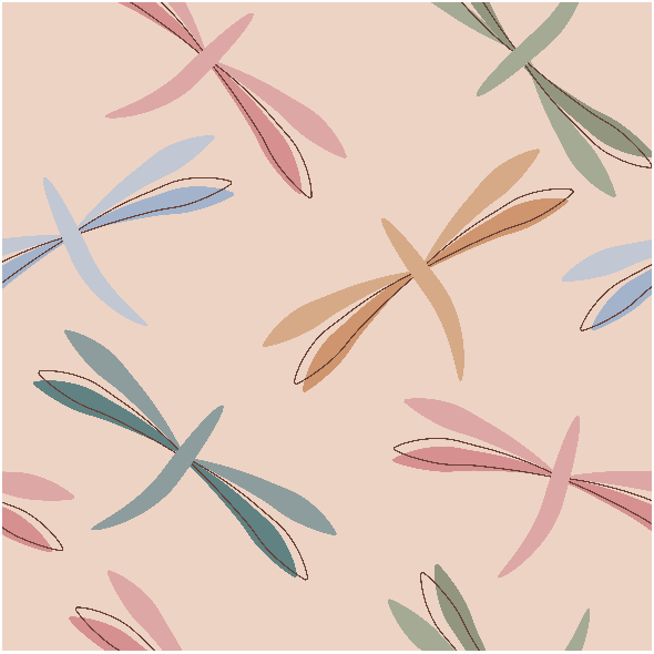 Fabric 24606 | Dragonfly