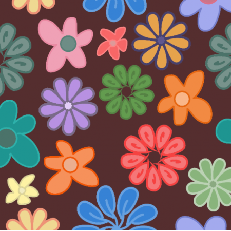 Tkanina 24669 | Kwiaty