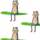 Tkanina 24680 | wooden Pet