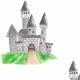 Tkanina 24681 | Castle