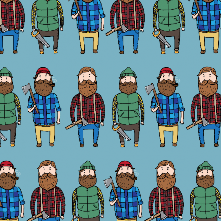 Fabric 2608 | Lumberjacks