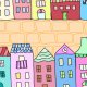 Fabric 2636 | little town