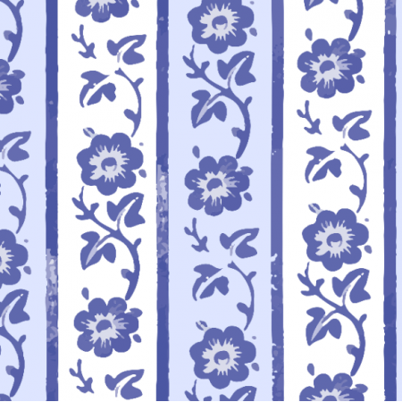 25135 | vertical floral pattern