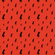 Tkanina 25164 | Strajk kobiet Czarna Błyskawica na czerwonym tle tle