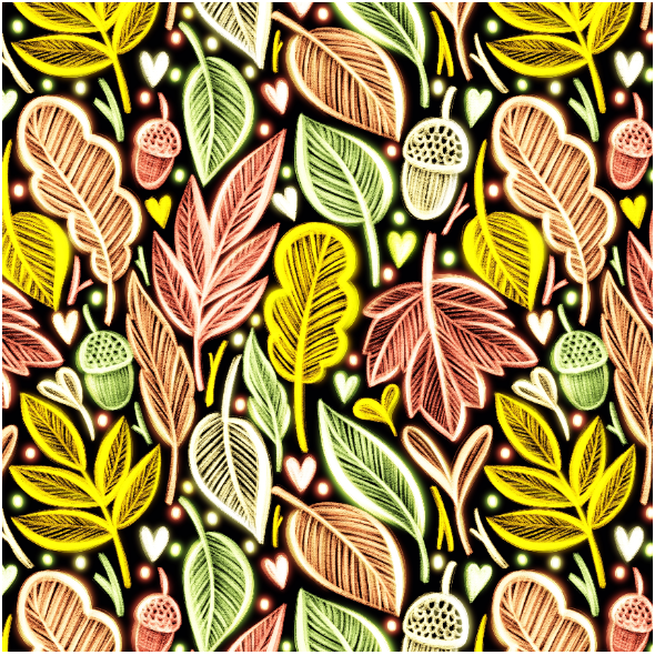 Fabric 25225 | autumn leaves