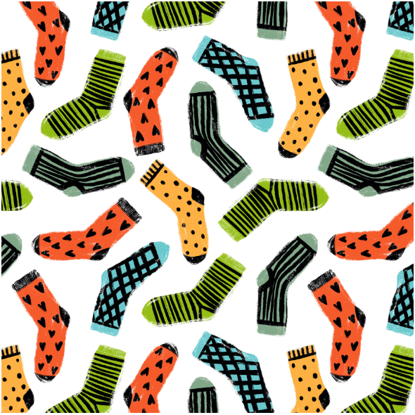 Fabric 25226 | bright Socks