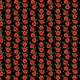 Fabric 25239 | pasy Maków na czarnym tle. Kwiatowy wzór bezszwowy