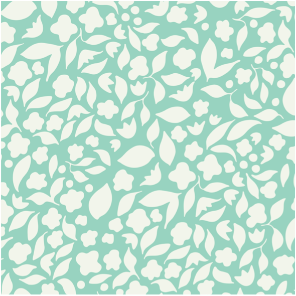 Fabric 25389 | Aboundance of life mint