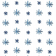 Tkanina 25398 | Christmas/snowflakes 2