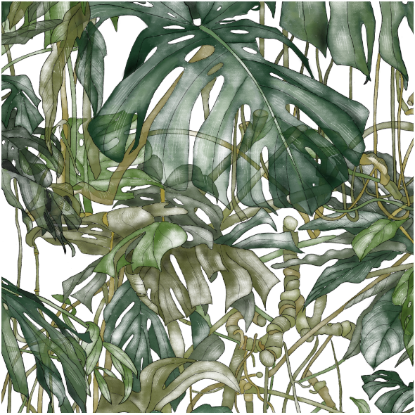 Fabric 25407 | Monstera 2