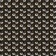 Fabric 25436 | Monstera's Hare 2 black