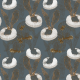Fabric 25438 | Monstera's Hare 2 grey
