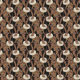 Fabric 25451 | Monstera's Hare 3 black