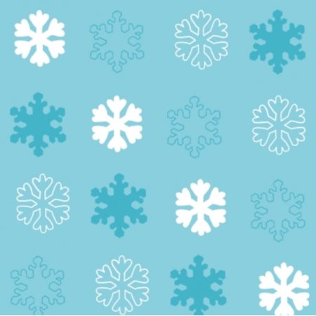 Fabric 25670 | Zimowe śnieżynki