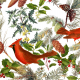 Tkanina 25713 | CHRISTAMS BIRDS 