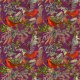 Fabric 25715 | CHRISTMAS BIRDS - PURPLE 